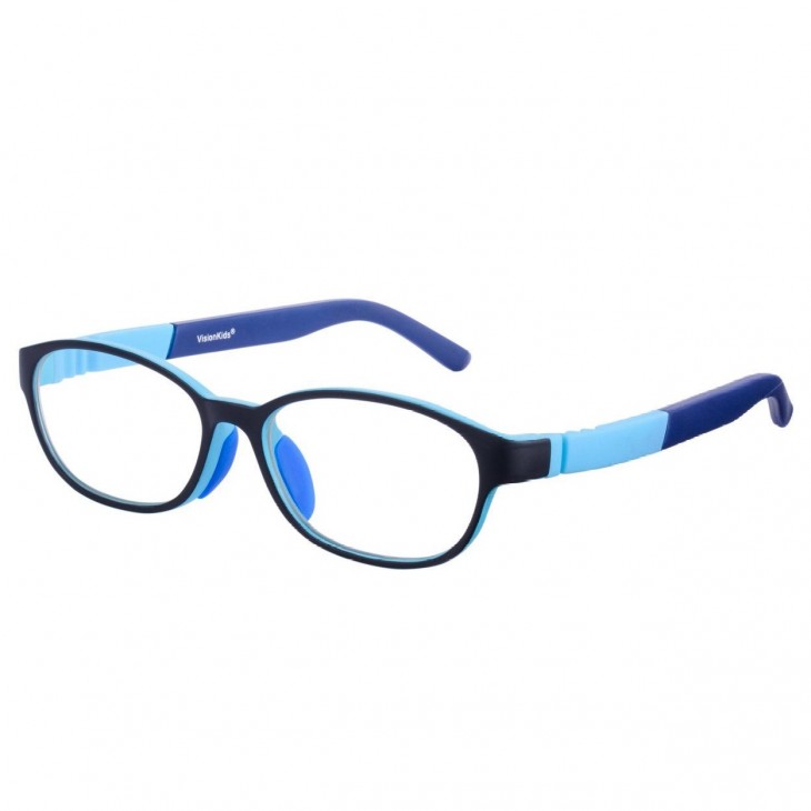 日本 VISIONKIDS Happi Megane 兒童防藍光眼鏡 (海洋藍)